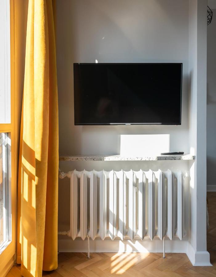 ורשה Grzybowska Sundown City Centre Apartment מראה חיצוני תמונה