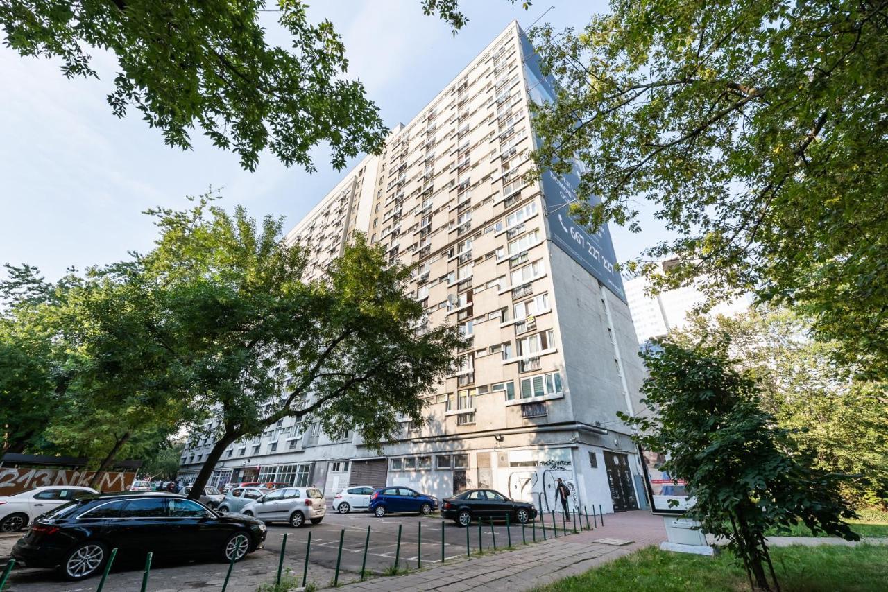 ורשה Grzybowska Sundown City Centre Apartment מראה חיצוני תמונה