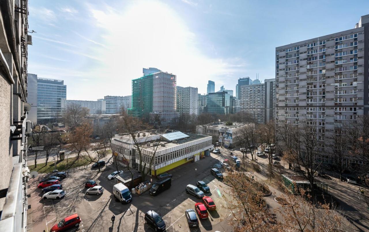 ורשה Grzybowska Sundown City Centre Apartment מראה חיצוני תמונה
